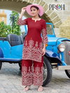 Kitkat By Pirohi Heavy Rayon Mill Printed Co Ord Set Wholesale Shop In Surat
